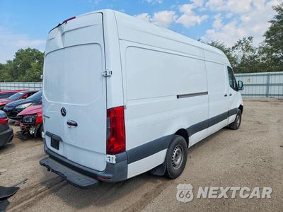 Trzecie zdjęcie samochodu z tyłu: 2020 MERCEDES-BENZ SPRINTER 2500 DELIVERY VAN VIN:W1W4ECHY8LT036721 - miniatura