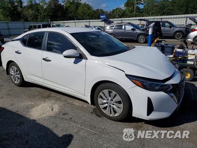 Czwarte zdjęcie samochodu z boku: 2024 NISSAN SENTRA S VIN:3N1AB8BV0RY243206 - miniatura