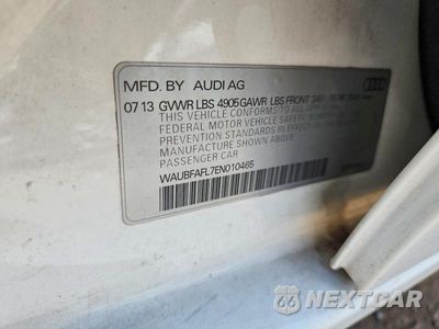 Zdjęcie 12 z 12 samochodu: 2014 AUDI A4 PREMIUM VIN:WAUBFAFL7EN010465 - miniatura