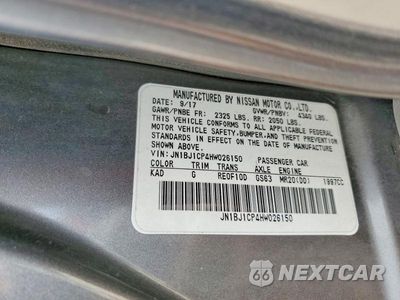 Zdjęcie 14 z 14 samochodu: 2017 NISSAN ROGUE SPORT SV VIN:JN1BJ1CP4HW026150 - miniatura