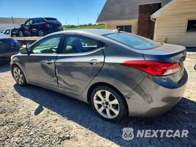 Drugie zdjęcie samochodu z przodu: 2013 HYUNDAI ELANTRA LIMITED VIN:5NPDH4AE4DH383106 - miniatura