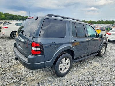 Trzecie zdjęcie samochodu z tyłu: 2010 FORD EXPLORER XLT VIN:1FMEU6DE6AUA74581 - miniatura
