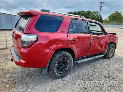 Trzecie zdjęcie samochodu z tyłu: 2020 TOYOTA 4 RUNNER SR5 VIN:JTEBU5JR5L5799767 - miniatura