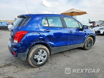 Trzecie zdjęcie samochodu z tyłu: 2017 CHEVROLET TRAX LS VIN:3GNCJKSB0HL188450 - miniatura
