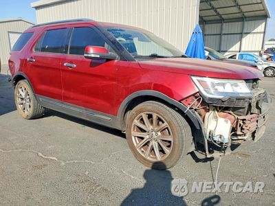 Czwarte zdjęcie samochodu z boku: 2017 FORD EXPLORER LIMITED VIN:1FM5K7FH4HGD55984 - miniatura