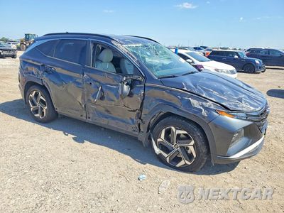 Czwarte zdjęcie samochodu z boku: 2022 HYUNDAI TUCSON SEL VIN:5NMJC3AE9NH064441 - miniatura