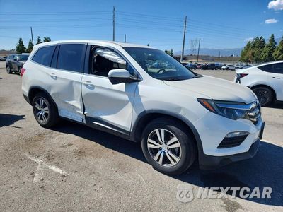 Czwarte zdjęcie samochodu z boku: 2018 HONDA PILOT EXL VIN:5FNYF5H55JB019628 - miniatura