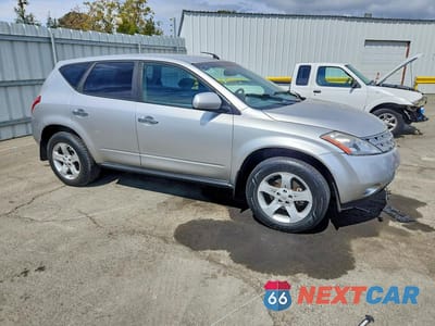 Czwarte zdjęcie samochodu z boku: 2004 NISSAN MURANO SL VIN:JN8AZ08T94W206627 - miniatura