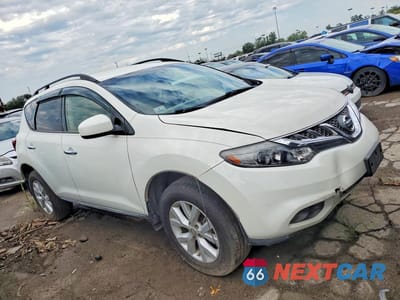 Czwarte zdjęcie samochodu z boku: 2014 NISSAN MURANO SV VIN:JN8AZ1MW3EW530499 - miniatura
