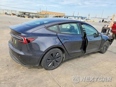 Trzecie zdjęcie samochodu z tyłu: 2024 TESLA MODEL 3 VIN:5YJ3E1EA4RF784297 - miniatura