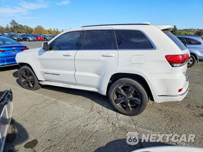 Drugie zdjęcie samochodu z przodu: 2015 JEEP GRAND CHEROKEE OVERLAND VIN:1C4RJFCG4FC110962 - miniatura