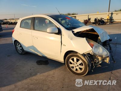 Czwarte zdjęcie samochodu z boku: 2014 MITSUBISHI MIRAGE ES VIN:ML32A4HJ5EH026244 - miniatura