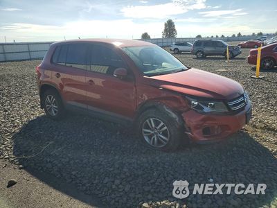 Czwarte zdjęcie samochodu z boku: 2013 VOLKSWAGEN TIGUAN S VIN:WVGBV3AX6DW096240 - miniatura