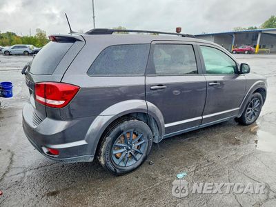 Trzecie zdjęcie samochodu z tyłu: 2019 DODGE JOURNEY SE VIN:3C4PDCBB8KT773937 - miniatura