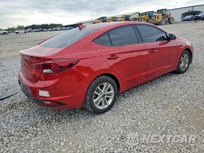 Trzecie zdjęcie samochodu z tyłu: 2020 HYUNDAI ELANTRA SEL VIN:5NPD84LF0LH501785 - miniatura