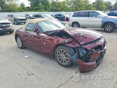Czwarte zdjęcie samochodu z boku: 2003 BMW Z4 2.5 VIN:4USBT33413LS42907 - miniatura