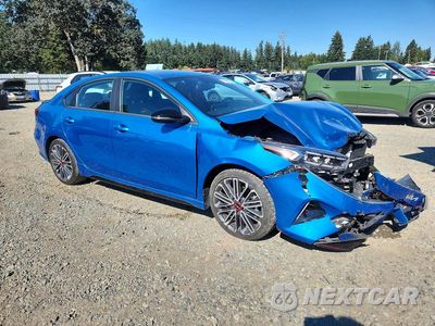 Czwarte zdjęcie samochodu z boku: 2023 KIA FORTE GT VIN:3KPF44AC9PE594927 - miniatura
