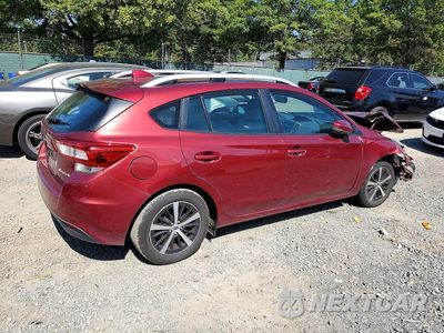 Trzecie zdjęcie samochodu z tyłu: 2019 SUBARU IMPREZA PREMIUM VIN:4S3GTAD64K3761562 - miniatura