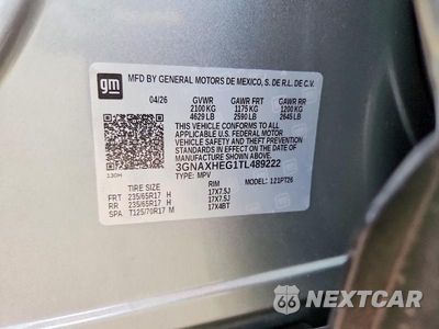 Zdjęcie 13 z 13 samochodu: 2026 CHEVROLET EQUINOX LT VIN:3GNAXHEG1TL489222 - miniatura