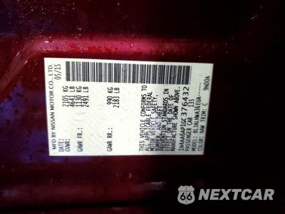 Zdjęcie 13 z 13 samochodu: 2016 NISSAN MAXIMA 3.5 S VIN:1N4AA6AP1GC376432 - miniatura