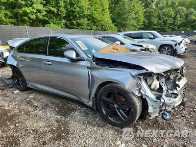 Czwarte zdjęcie samochodu z boku: 2019 HONDA ACCORD SPORT VIN:1HGCV2E36KA003190 - miniatura