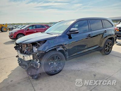 2019 TOYOTA HIGHLANDER SE 5TDKZRFH5KS325274 - główne zdjęcie licytacji z USA - miniatura
