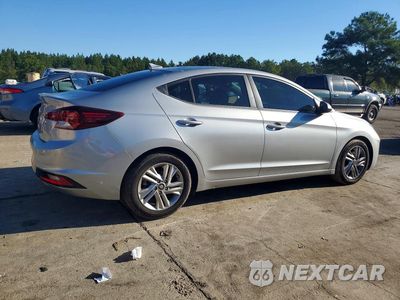 Trzecie zdjęcie samochodu z tyłu: 2020 HYUNDAI ELANTRA SEL VIN:5NPD84LF8LH583930 - miniatura