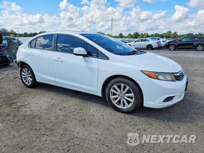 Czwarte zdjęcie samochodu z boku: 2012 HONDA CIVIC EX VIN:2HGFB2F83CH549206 - miniatura