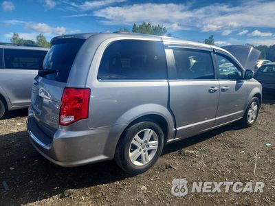 Trzecie zdjęcie samochodu z tyłu: 2019 DODGE GRAND CARAVAN SXT VIN:2C4RDGCG6KR774520 - miniatura