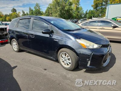 Czwarte zdjęcie samochodu z boku: 2015 TOYOTA PRIUS V FOUR VIN:JTDZN3EU2FJ017021 - miniatura