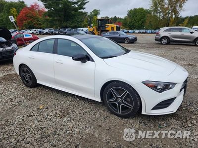 Czwarte zdjęcie samochodu z boku: 2021 MERCEDES-BENZ CLA 250 4MATIC VIN:W1K5J4HB9MN149795 - miniatura