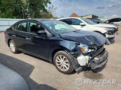 Czwarte zdjęcie samochodu z boku: 2017 NISSAN SENTRA SV VIN:3N1AB7AP7HY311934 - miniatura