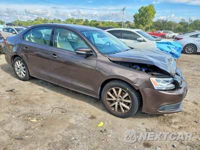 Czwarte zdjęcie samochodu z boku: 2011 VOLKSWAGEN JETTA SE VIN:3VWDZ7AJ4BM391545 - miniatura