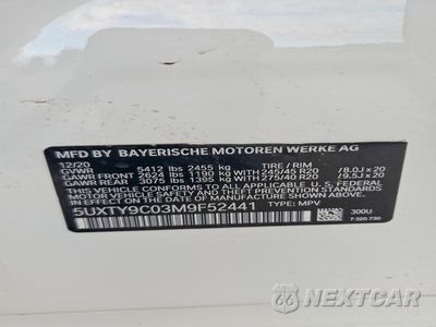 Zdjęcie 13 z 13 samochodu: 2021 BMW X3 XDRIVEM40I VIN:5UXTY9C03M9F52441 - miniatura