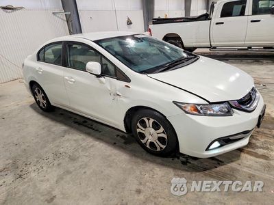 Czwarte zdjęcie samochodu z boku: 2013 HONDA CIVIC HYBRID VIN:19XFB4F22DE201688 - miniatura
