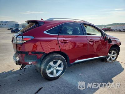 Trzecie zdjęcie samochodu z tyłu: 2010 LEXUS RX 350 VIN:2T2BK1BA4AC004831 - miniatura