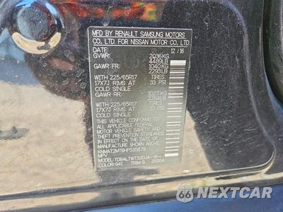 Zdjęcie 12 z 12 samochodu: 2017 NISSAN ROGUE SV VIN:KNMAT2MT6HP535879 - miniatura