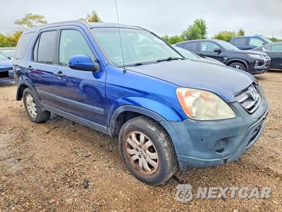Czwarte zdjęcie samochodu z boku: 2005 HONDA CR-V EX VIN:SHSRD78825U302518 - miniatura