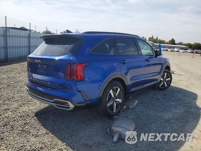 Trzecie zdjęcie samochodu z tyłu: 2022 KIA SORENTO S VIN:5XYRL4LC1NG159669 - miniatura
