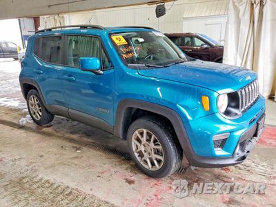 Czwarte zdjęcie samochodu z boku: 2020 JEEP RENEGADE LATITUDE VIN:ZACNJBBB3LPM00465 - miniatura