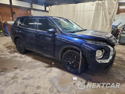 Czwarte zdjęcie samochodu z boku: 2022 MITSUBISHI OUTLANDER SE VIN:JA4J4UA88NZ066412 - miniatura