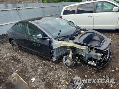 Czwarte zdjęcie samochodu z boku: 2025 TESLA MODEL 3 VIN:5YJ3E1EA9SF980189 - miniatura