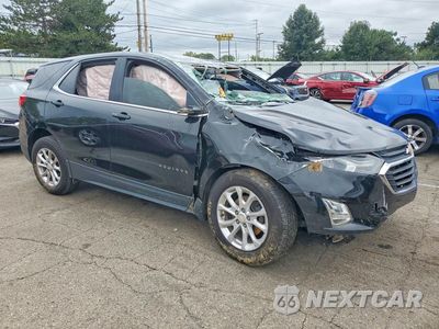 Czwarte zdjęcie samochodu z boku: 2019 CHEVROLET EQUINOX LT VIN:3GNAXKEV7KL171650 - miniatura