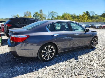 Trzecie zdjęcie samochodu z tyłu: 2015 HONDA ACCORD SPORT VIN:1HGCR2F57FA087207 - miniatura