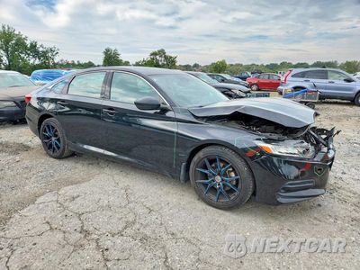 Czwarte zdjęcie samochodu z boku: 2019 HONDA ACCORD LX VIN:1HGCV1F1XKA142391 - miniatura