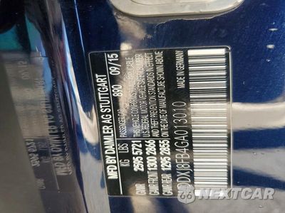 Zdjęcie 12 z 12 samochodu: 2016 MERCEDES-BENZ S 550 VIN:WDDXJ8FB4GA013010 - miniatura