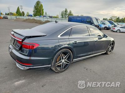 Trzecie zdjęcie samochodu z tyłu: 2019 AUDI A8 L VIN:WAU8DAF82KN009120 - miniatura