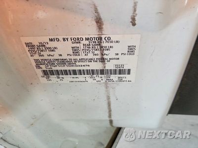 Zdjęcie 12 z 12 samochodu: 2013 FORD F150 VIN:1FTNF1CF1DKG32476 - miniatura