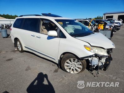 Czwarte zdjęcie samochodu z boku: 2012 TOYOTA SIENNA LIMITED 7-PASSENGER VIN:5TDYK3DC6CS246992 - miniatura