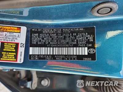 Zdjęcie 12 z 12 samochodu: 2025 TOYOTA CAMRY SE VIN:4T1DAACK6SU090747 - miniatura